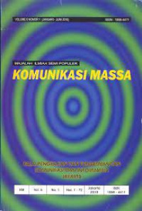 Image of Majalah Ilmiah semi populer (Komunikasi Massa)